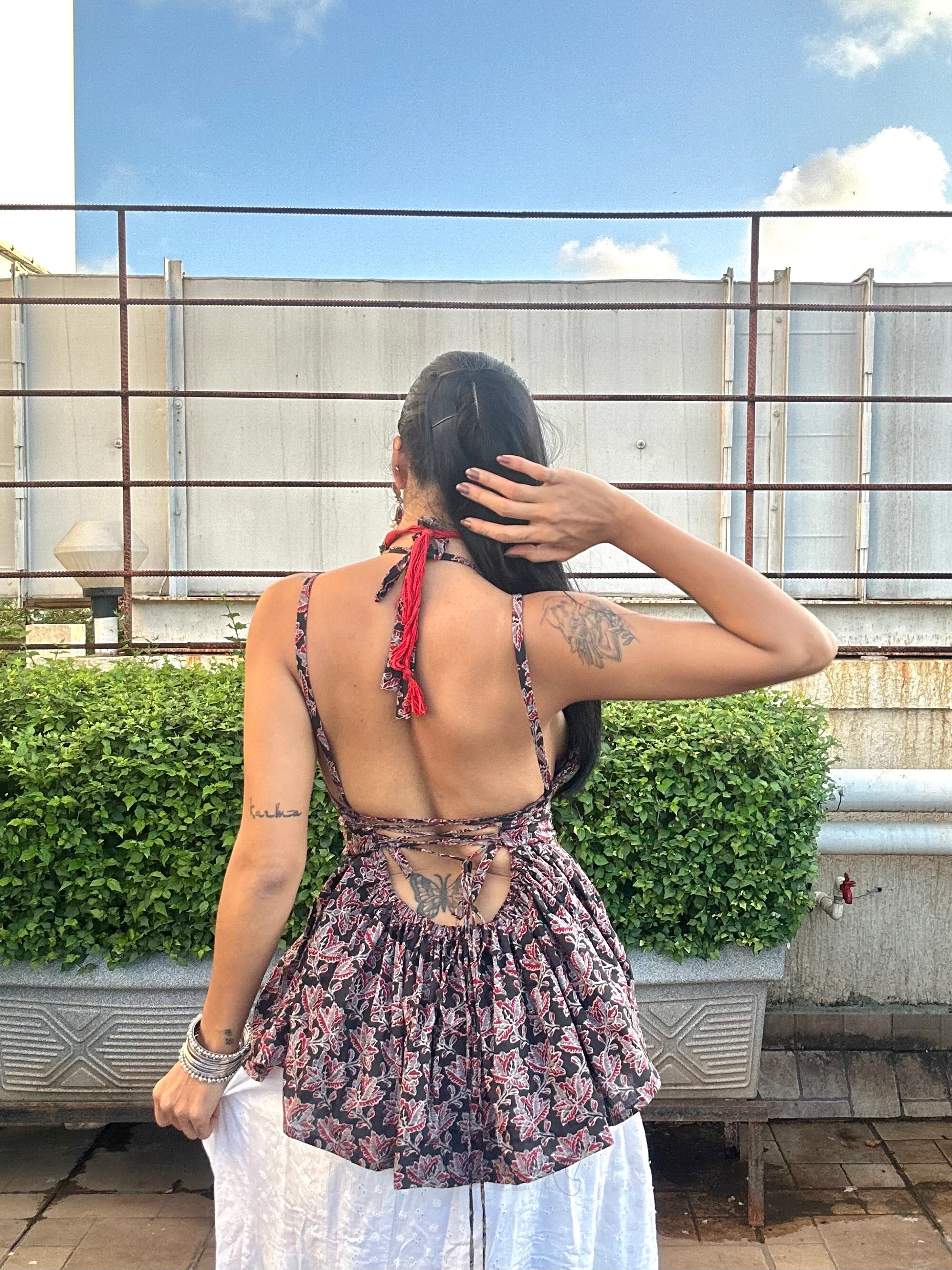 Elysian Floral Halter Top