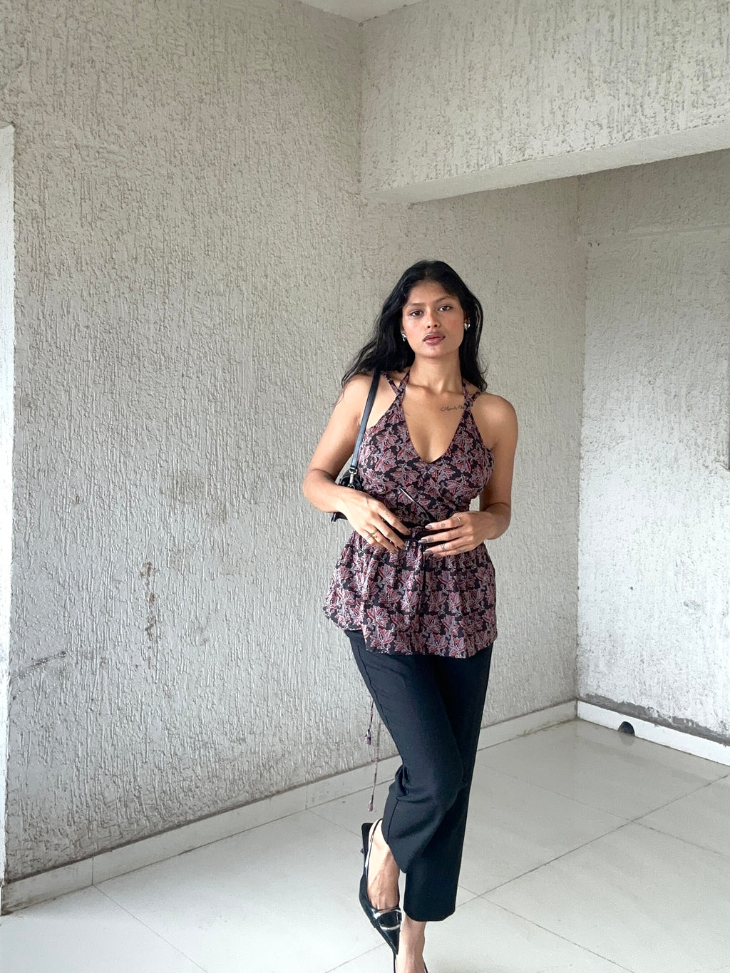 Elysian Floral Halter Top