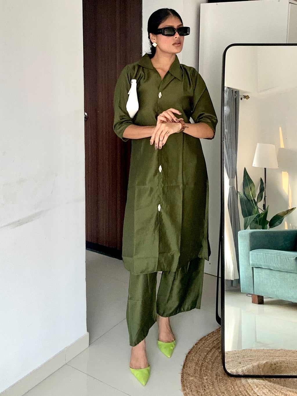 The Olive Muse Co-ord set