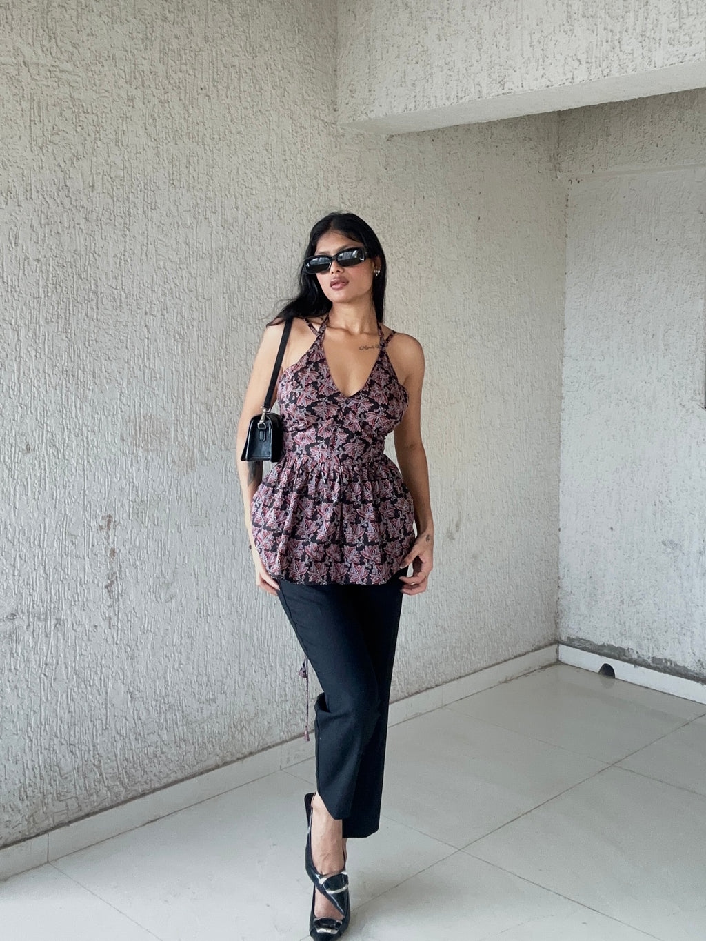 Elysian Floral Halter Top