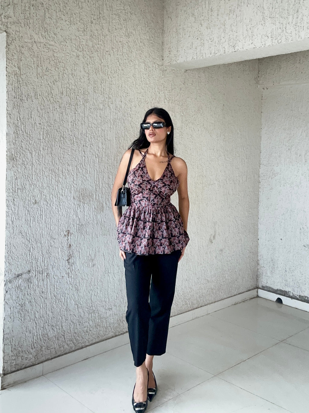 Elysian Floral Halter Top