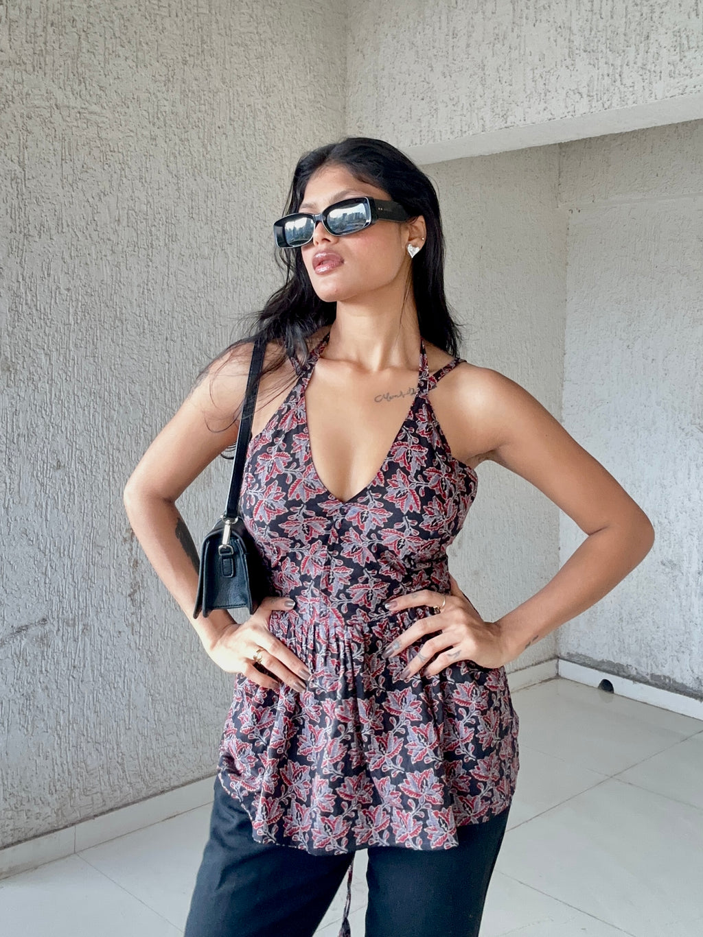 Elysian Floral Halter Top