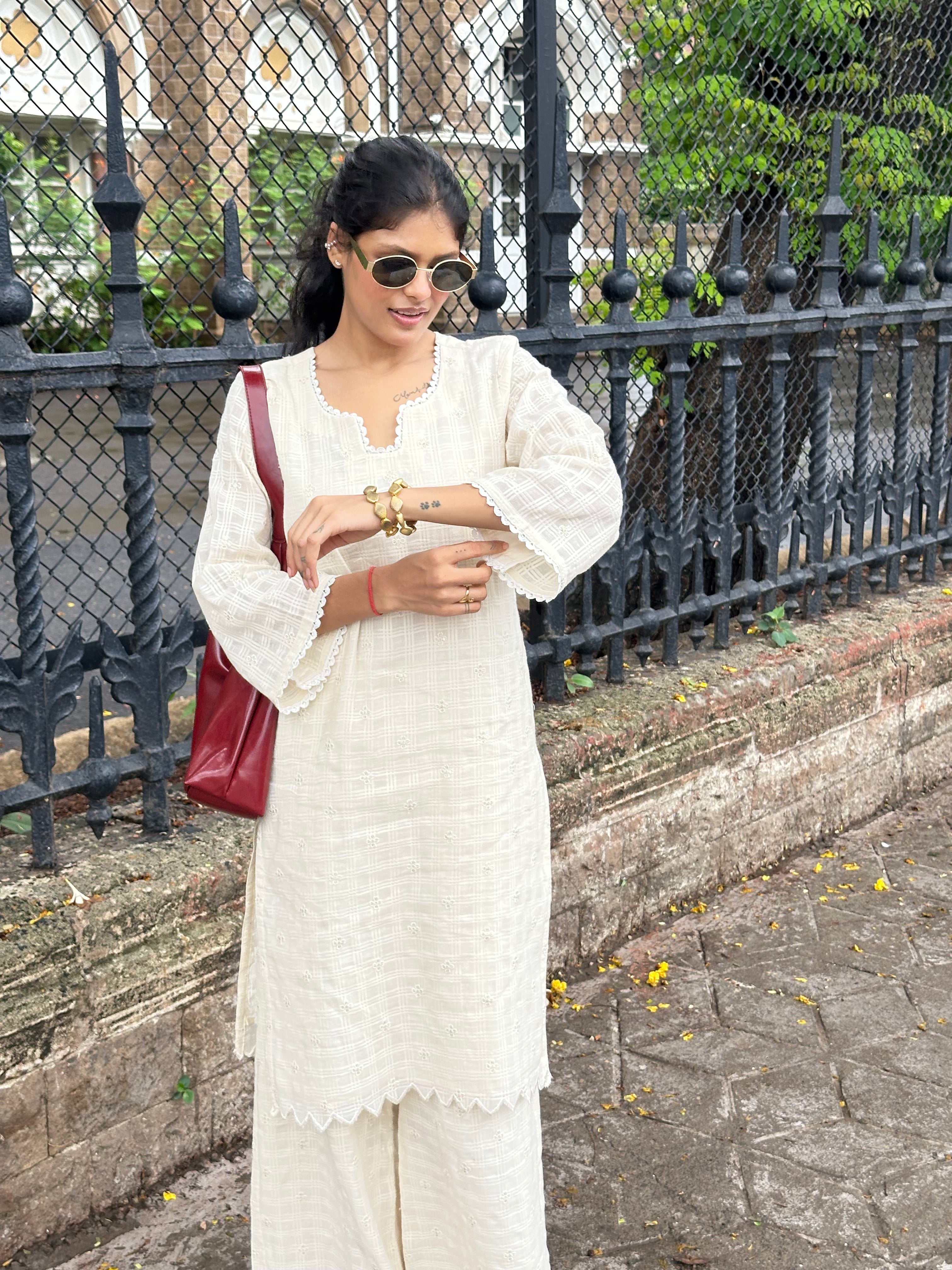 Palazzo Embroidery Set